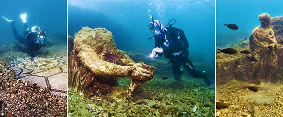Археологи вивчили затонулу гавань пороку в Італії за допомогою гідроакустики – 2