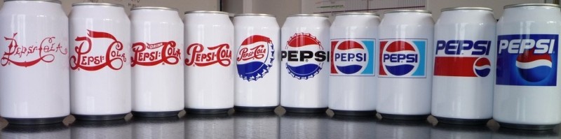 Еволюція банок Пепсі