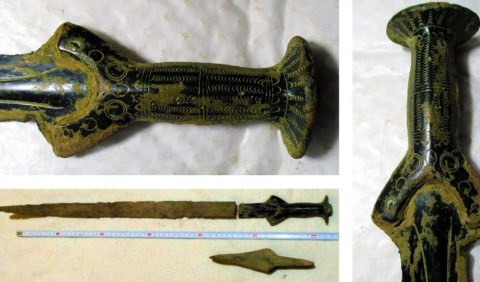 Чеський грибник знайшов у лісі меч віком 3300 років
