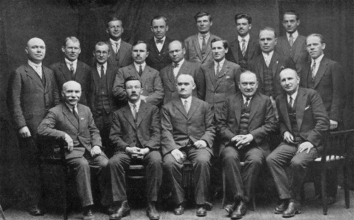 Члени Конференції УСДРП в Подєбрадах (1928)