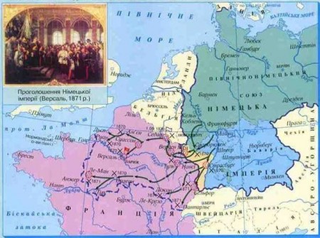 Франко-прусська війна (карта)