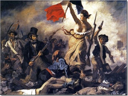 Картина Ежена Делакруа. 1830 р. Липнева революція