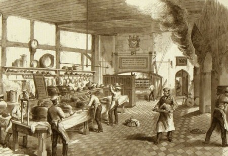 Працівники пекарського цеху, Лондон, 1869 р