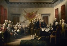 Прийняття декларації незалежності США