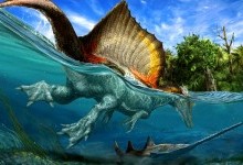 Спинозавр (Spinosaurus) - колючий ящір