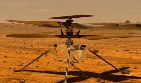 Сторонній предмет зачепився за марсіанський вертоліт Ingenuity  
