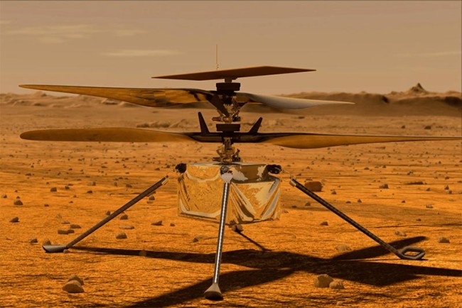 Сторонній предмет зачепився за марсіанський вертоліт Ingenuity