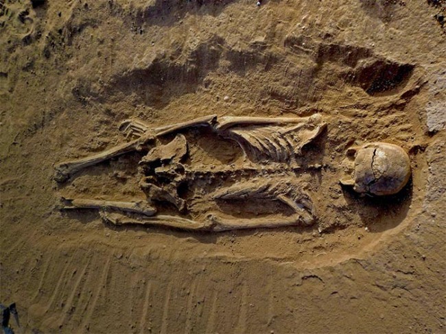 У елітному чоловічому похованні кам'яного віку знайдено єдине жіноче тіло – 2