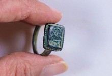 В Ізраїлі показали стародавній перстень зі святим Миколаєм