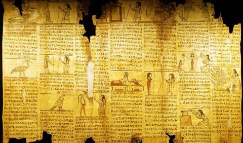 Вчені відновили раніше порваний сувій із єгипетської Книги мертвих віком 2300 років