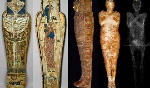 Вперше виявлено давньоєгипетську мумію вагітної жінки