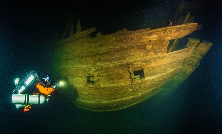 На дні Фінської затоки знайдено вітрильне судно XVII століття