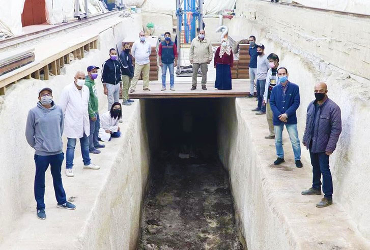 У Єгипті розкопали похоронний човен Хеопса