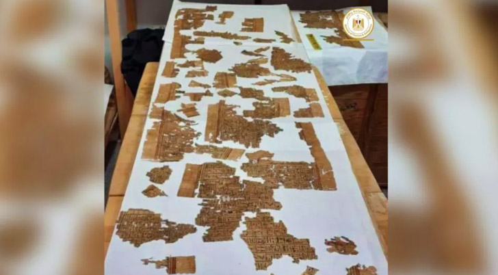 У Єгипті виявлено 4-метровий сувій Книги мертвих