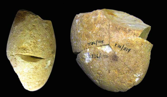 В Ізраїлі знайшли найдавніший камінь для шліфування
