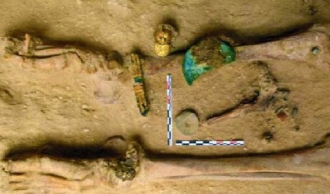 Гробниця дівчини в царському вбранні віком 1500 років знайдена в Мангістау