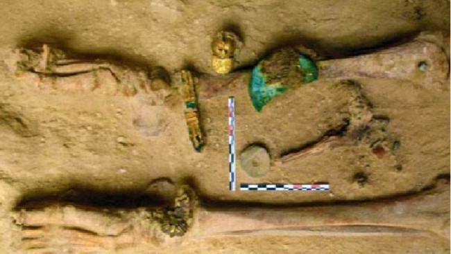 Гробниця дівчини в царському вбранні віком 1500 років знайдена в Мангістау