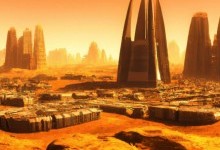 Штучний інтелект показав, як виглядатиме місто людей на Марсі
