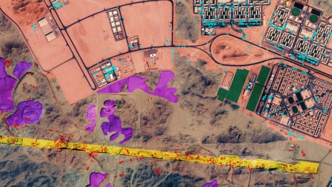 Нові супутникові знімки показали масштабне будівництво горизонтального мегаполісу в Саудівській Аравії – 2