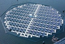 Острів із 180 рухомих сонячних панелей збудували в Нідерландах