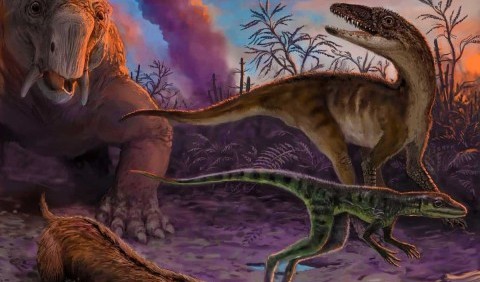 Розкрито таємницю успіху перших динозаврів