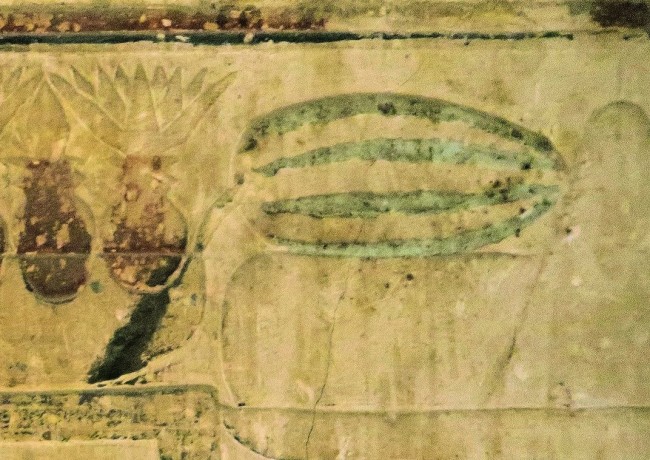 Єгипетська фреска із зображенням кавуна