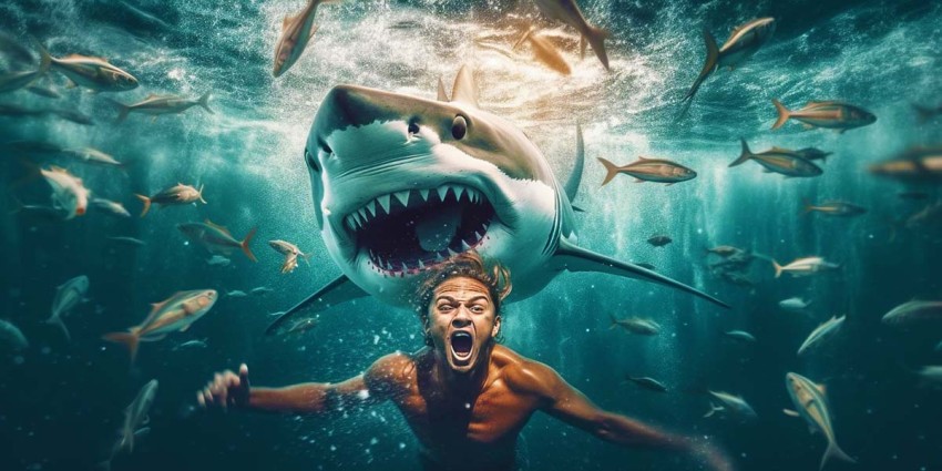 Чому акули нападають на людей
