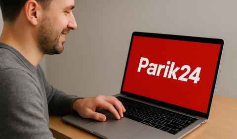 Інтерфейс, реєстрація й автомати, що чекає користувача в Парік24