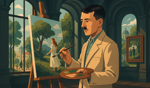 Що було б, якби Гітлер став художником, а не диктатором?