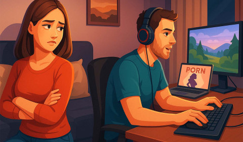 Що робити, якщо ваш партнер залежний від порнографії або ігор