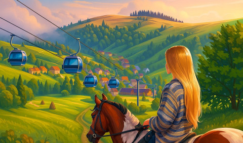 Відчути свободу гір на кінній прогулянці