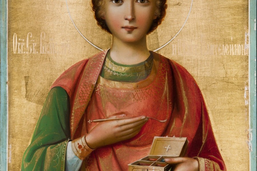 Ребенок святому пантелеймону. Икона великомученика Пантелеймона целителя. Икона "целитель Пантелеимон".