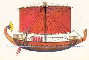 Єгипетський торгівельний корабель