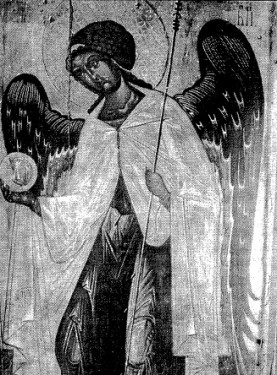 Архангел Гавриїл, ікона з Далеви, XV ст