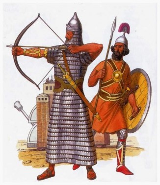 Ассирійські воїни