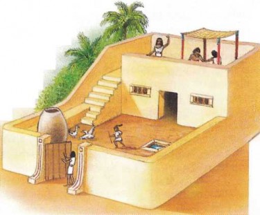 Будинок за часів Давнього Єгипту
