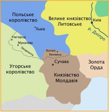 Буковина у складі Молдавського князівства