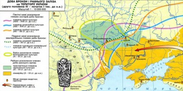 Доба бронзи та раннього заліза на території України