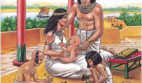 Життя в сім’ї давніх єгиптян