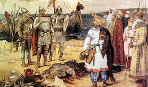 Стягнення данини в Київській Русі в першій половині X ст.