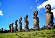 Кам’яні статуї на острові Пасхи