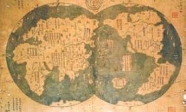 Карта, за якою мандрував Чжен Хе