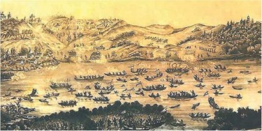 Козацька флотилія на Дніпрі