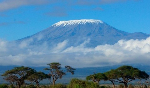 Засніжена шапка Кіліманджаро (гора)