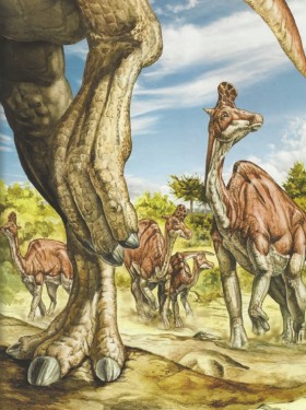 Міграція стада ламбіозаврів