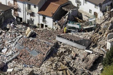Наслідки землетрусу, Італія
