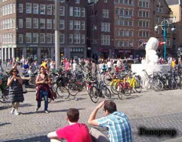У Данії найбільш звичний вид транспорту – велосипед