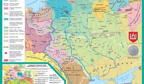 Боротьба Польщі, Литви та Угорщини за галицько-волинські землі