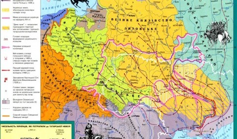 Основні відмінності польського й литовського володарювання на українських землях