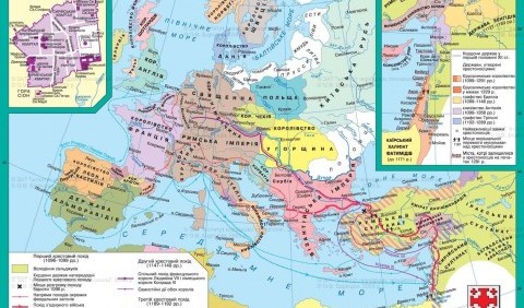 Хрестові походи 1096–1292 рр.